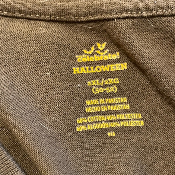 Halloween scary scarecrow T-shirt size 2XL. - Picture 4 of 6